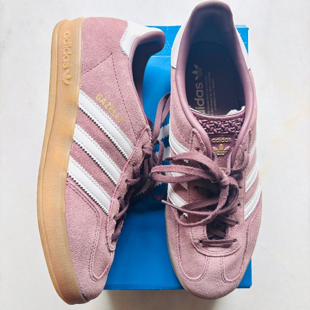 Adidas Gazelle Indoor Shadow Fig - Picture 3 of 11